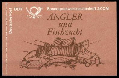 DDR Markenheftchen Nr MH09v1 postfrisch MH S03E33E