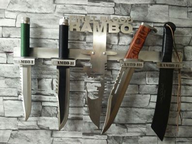 Rambo-Messer-Wandhalterung