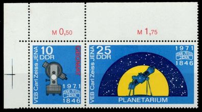 DDR Zusammendruck Nr WZd254 postfrisch WAAGR PAAR ECKE- X985E0E