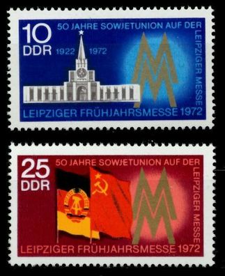 DDR 1972 Nr 1743-1744 postfrisch S04CF6E