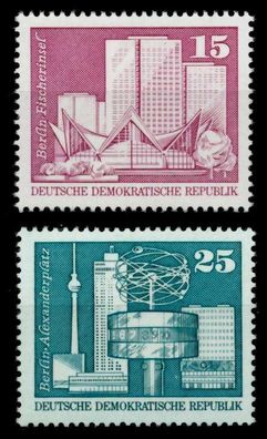 DDR DS AUFBAU IN DER Nr 1853-1854 postfrisch S050D96