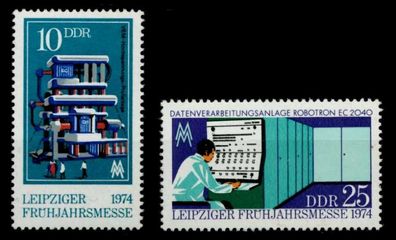 DDR 1974 Nr 1931-1932 postfrisch S7C00DE