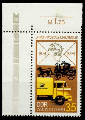 DDR 1974 Nr 1987 postfrisch ECKE-OLI X697426