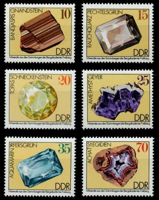 DDR 1974 Nr 2006-2011 postfrisch S0AA22E