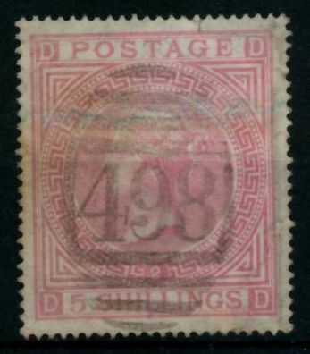 Grossbritannien 1840-1901 Nr 35 PL2 gestempelt X69FB12