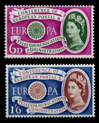 Grossbritannien 1960 Nr 341-342 postfrisch X6A4576