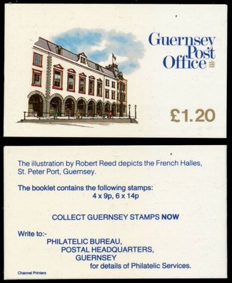 Guernsey Markenheft Nr MH 22 postfrisch S012D56