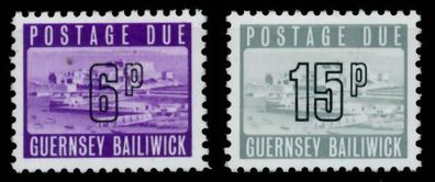 Guernsey PORTO Nr 16-17 postfrisch X6A6716