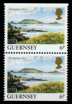 Guernsey Nr 328Do-Du postfrisch SENKR PAAR S01378A