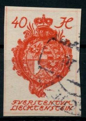 Liechtenstein 1920 Nr 23 gestempelt X6A8D96