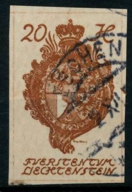 Liechtenstein 1920 Nr 20 gestempelt X6A8DB6