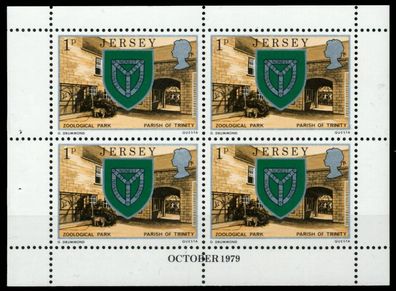 JERSEY Heftchenblatt Nr HB 0-21 OCT79 postfrisch X6BE6C6