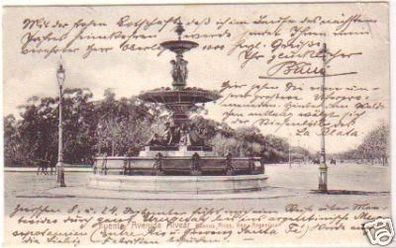 20795 Ak Buenos Aires Argentinien Brunnen 1907