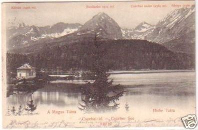 20698 Ak Hohe Tatra Csorber See 1904