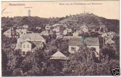 20286 Ak Niederlößnitz mit Wasserturm usw. 1928