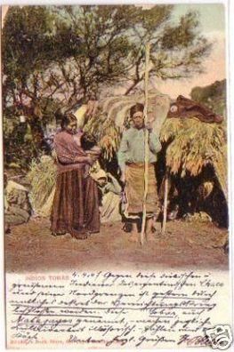 20798 Ak Argentinnien Indios Tobas 1907