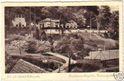 18556 Ak Bodenwerder Münchhausen Berggarten um 1930