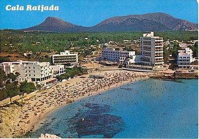 Spanien 1969 - Mallorca Cala Ratjada Vista aérea, AK 77 Ansichtskarte Postkarte