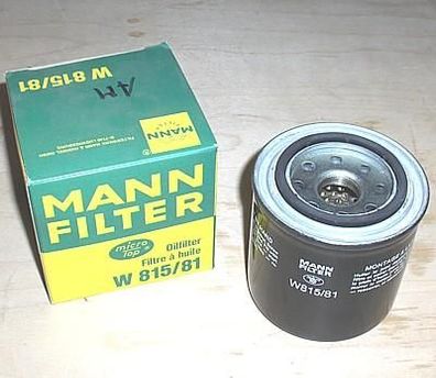 Mann Ölfilter W815/81 Honda - Rover BJ 79 - 90