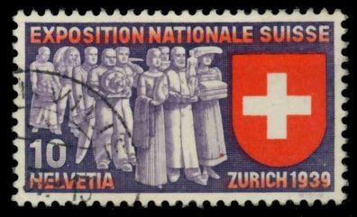 Schweiz 1939 Nr 338IV gestempelt X6C6D9E