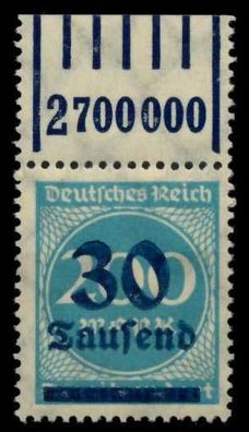 Deutsches REICH 1923 INFLA Nr 285W OR 1-5-1 postfrisch X6D6206