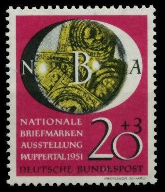 BRD 1951 Nr 142 postfrisch X6DF392