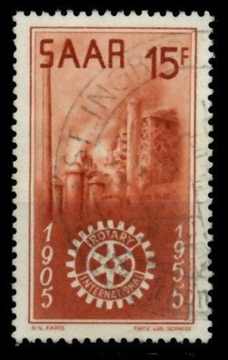 Saarland 1955 Nr 358 gestempelt X6DF9E6