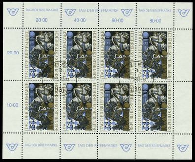 Österreich BLOCK Kleinbogen 1990-1999 Nr 2097 Z S1C8EA6
