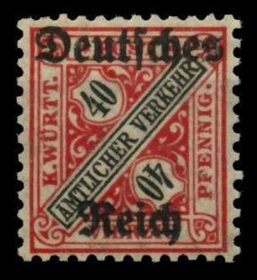 D-REICH DIENST Nr 62 postfrisch X6F0072