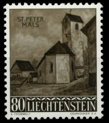 Liechtenstein 1958 Nr 376 postfrisch S1E23BE