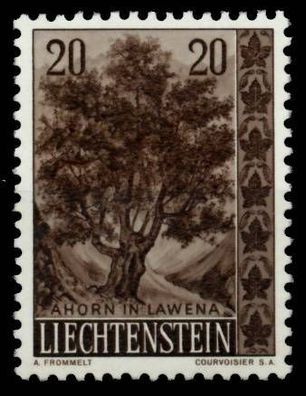 Liechtenstein 1958 Nr 371 postfrisch S1E23FE