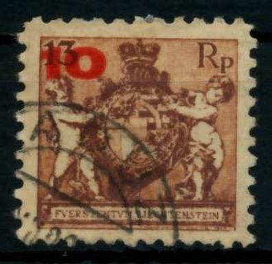 Liechtenstein 1924 Nr 62A gestempelt X6F6DAE