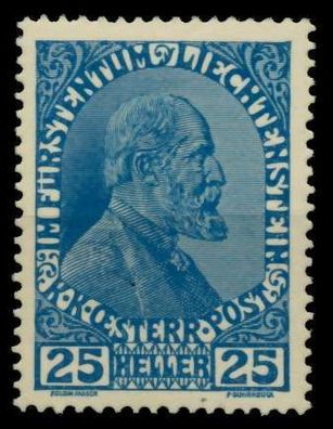 Liechtenstein 1917 Nr 9 postfrisch X6F6E4E