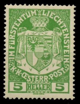 Liechtenstein 1917 Nr 5 postfrisch X6F6E52