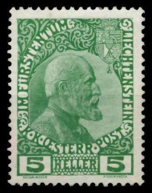 Liechtenstein 1912 Nr 1x ungebraucht X6F6EB2