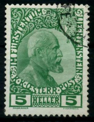 Liechtenstein 1912 Nr 1x gestempelt X6F6F0A