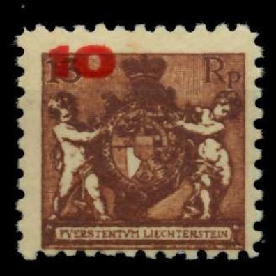 Liechtenstein 1924 Nr 62A ungebraucht X6F6F8E