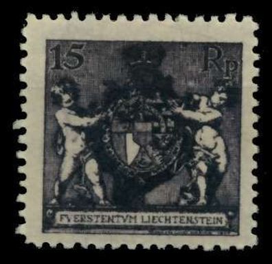 Liechtenstein 1921 Nr 52B ungebraucht X6F6FBE