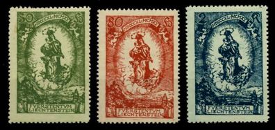 Liechtenstein 1920 Nr 40-42 postfrisch X6FBDD2