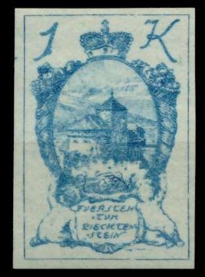 Liechtenstein 1920 Nr 24 postfrisch X6FBEBA