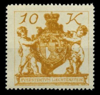 Liechtenstein 1920 Nr 39 postfrisch X6FBEFE