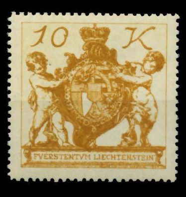 Liechtenstein 1920 Nr 39 postfrisch X6FBF1A