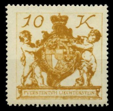 Liechtenstein 1920 Nr 39 postfrisch X6FBFAA