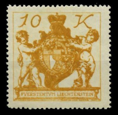 Liechtenstein 1920 Nr 39 postfrisch X6FBFC2