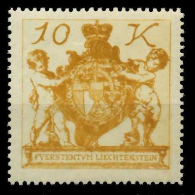 Liechtenstein 1920 Nr 39 postfrisch X6FDF8A