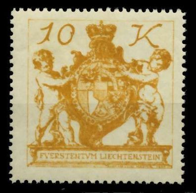 Liechtenstein 1920 Nr 39 postfrisch X6FDF96