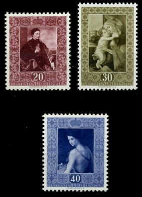 Liechtenstein 1952 Nr 306-308 postfrisch X6FE2AA