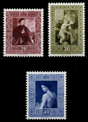 Liechtenstein 1952 Nr 306-308 postfrisch X6FE2E6