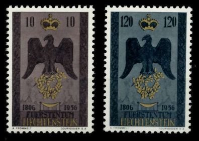 Liechtenstein 1956 Nr 346-347 postfrisch X6FE64E