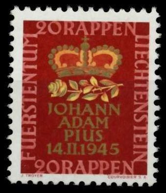 Liechtenstein 1945 Nr 240 postfrisch X70008A